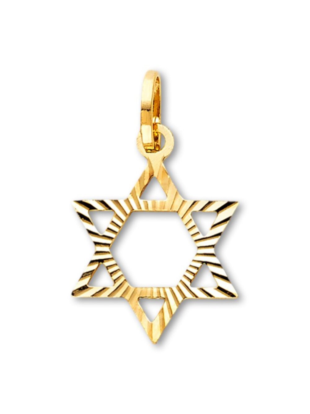 14K Gold Star of David Pendant | Meaningful Jewish Jewelry By Tehrani Jewelry